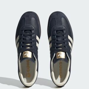 Adidas Samba Navy and Cream